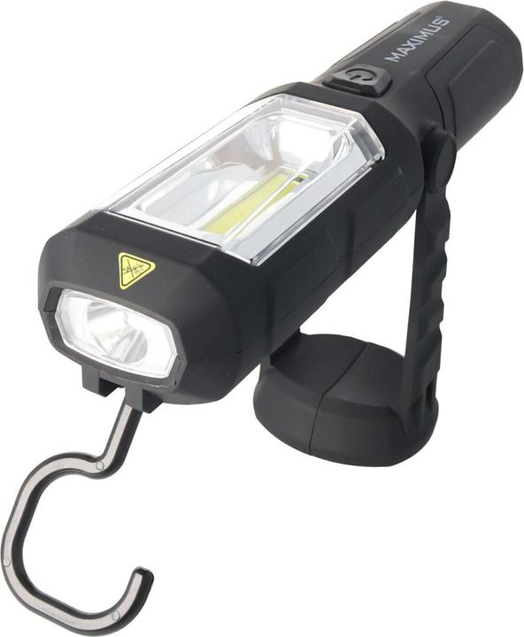 Actual product image Duracell MAXIMUS LED Worklamp M-WKL-012-DU 3W+1W 240+60lm 3xAA Powered by (240 lm)