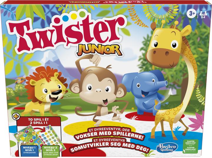 Actual product image Hasbro Gaming Twister Junior (F7478) (Finnish, Swedish)