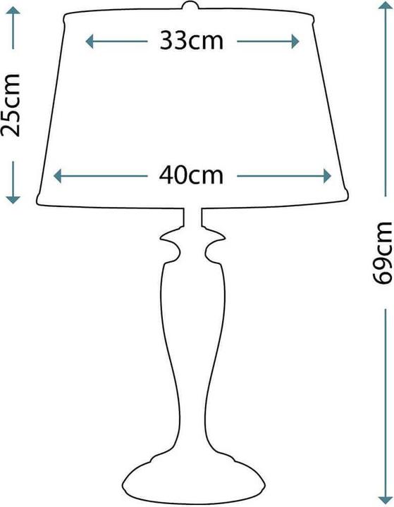 Nährwerte und Zutaten Elstead Lighting Stuyvesant Tischleuchte E27 Poliertes Nickel (E27)