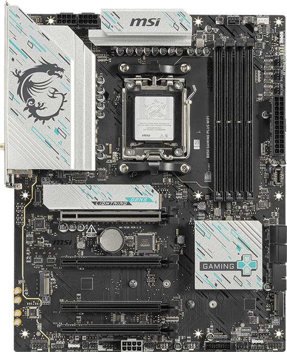 Produktbild MSI B850 GAMING PLUS WIFI (AM5, AMD B850, ATX)