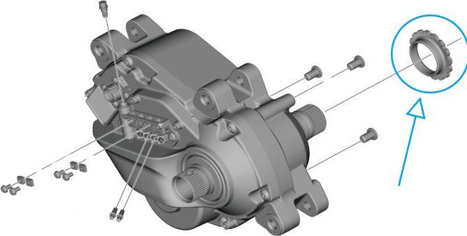 Shimano Bague de sécurité pour DU-EP801 / DU-EP600