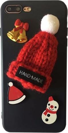 Productafbeelding MU Style Plastic deksel met rode dop (Apple iPhone 7, Apple iPhone 8, Apple iPhone SE (2e generatie), Apple iPhone SE (3e generatie))