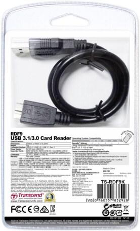 Immagine prodotto Transcend Lettore di schede TSRDF9K2 (USB 3.1)