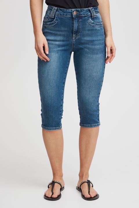 Actual product image Pulz Jeans PZTENNA HW Capri - 50207524 (29)