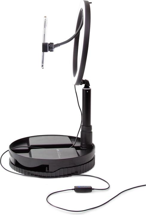 Produktbild Rio Dimmbares LED-Ringlicht Make-up & Vlogging RL10 Ø 26.5 cm