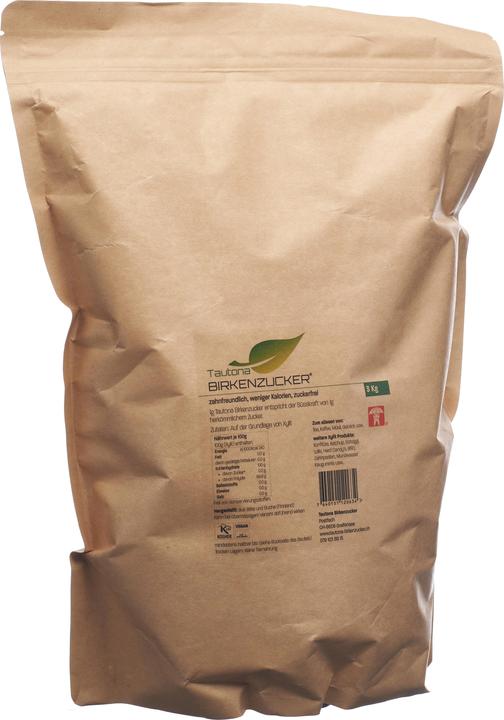 Tautona Birkenzucker/Xylit Nachfüllbeutel (3kg) (3000 g)