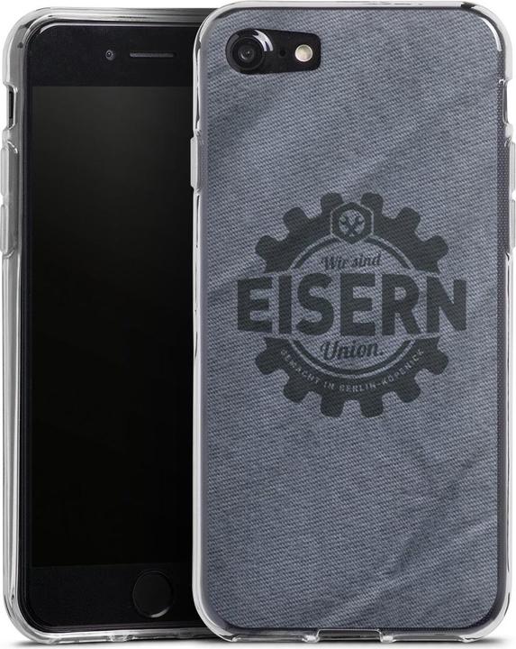 Produktbild DeinDesign Silikon Hülle für Apple iPhone 8 Handyhülle Case Smartphone Schutzhülle 1. FC Union Berlin FCU (Apple iPhone 8)