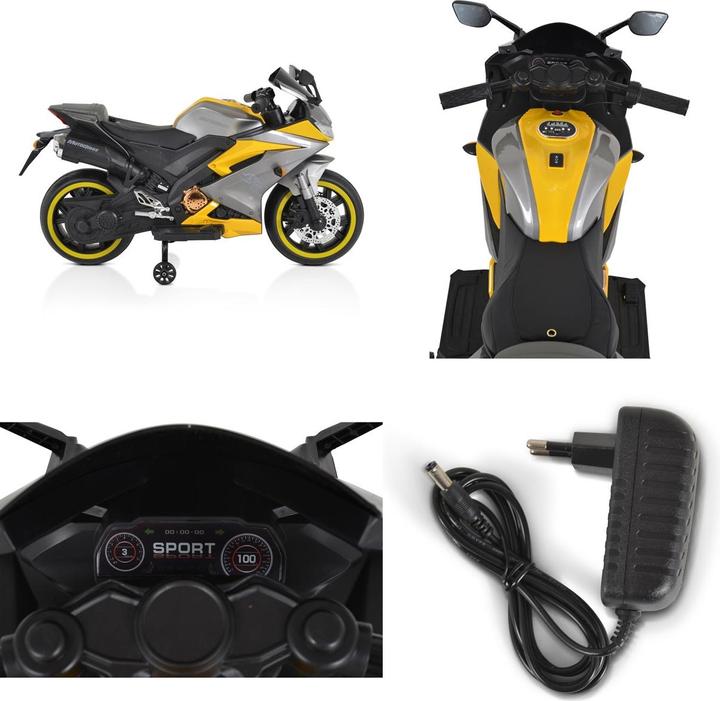 Produktbild Moni Kinder Elektromotorrad Motocross (12 V)