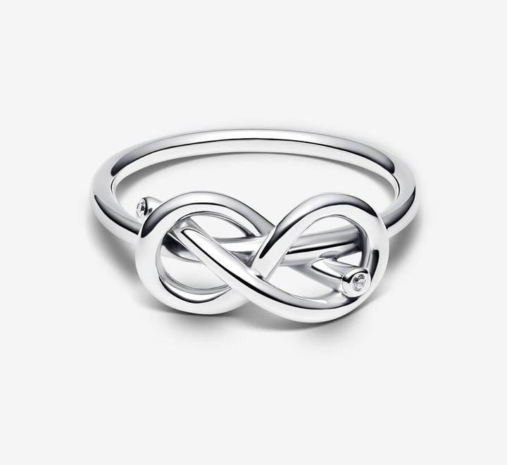 Image du produit Pandora Bague Noeud Infini (54, Argent 925)