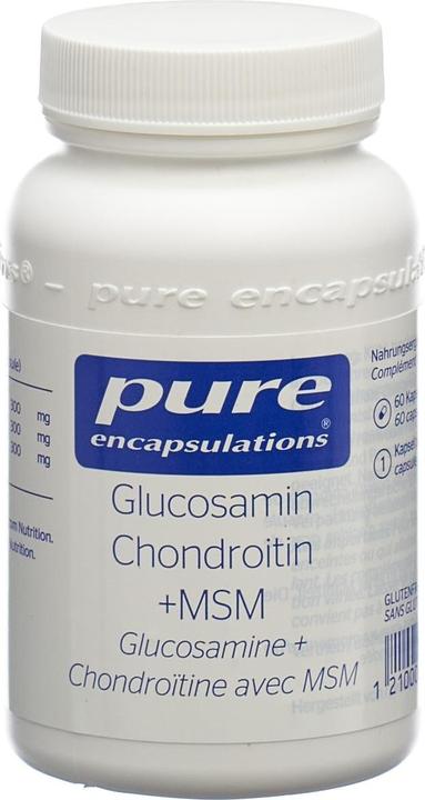 Produktbild Pure encapsulations Glucosamin-Chondroitin-Kapseln (60 Stück, Kapseln, 95 g)