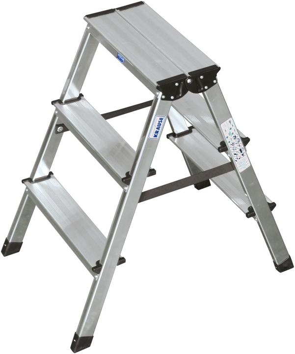 Produktbild Krause Alu-Stufendoppelleiter (Gerüst, 75 cm)