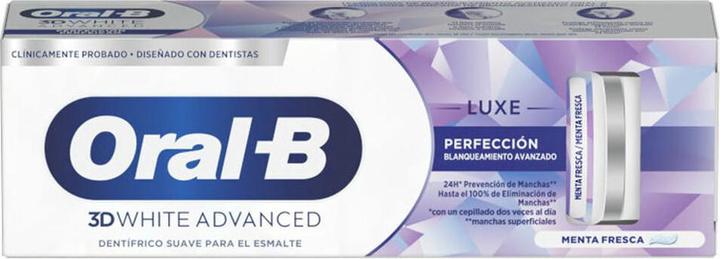 Produktbild Oral-B 3D Luxe Perfeccion75 Advanced Whitening Toothpaste 75ml (75 ml)