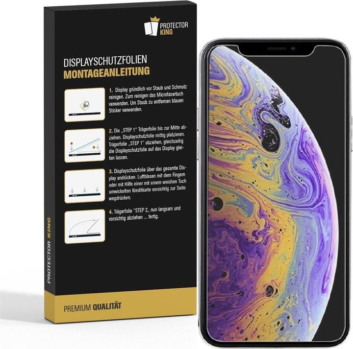 Produktbild Protectorking 6x Premium Displayschutzfolie Matt Entspiegelt (1 Stück, Apple iPhone XS Max)