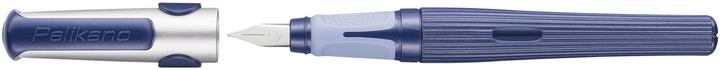 Produktbild Pelikan Füllhalter o structure P480M, blau Schaft mit Rillenstruktur, ergonomische Soft-Griffzone (Blau, 1 x)