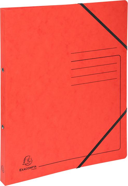 Image du produit Exacompta Classeur à anneaux Top Color A4 2 cm, Rouge (A4, 25 mm, 1 pièce(s))