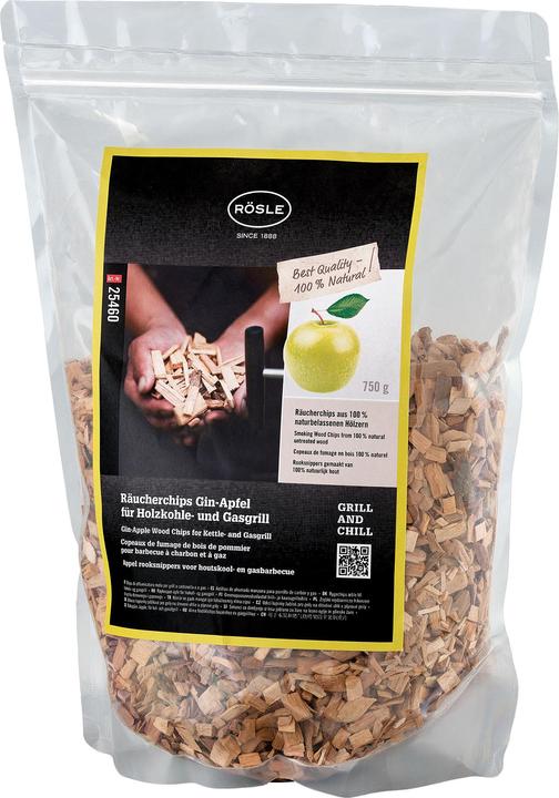 Actual product image Rösle Räucherchips Gin Apfel