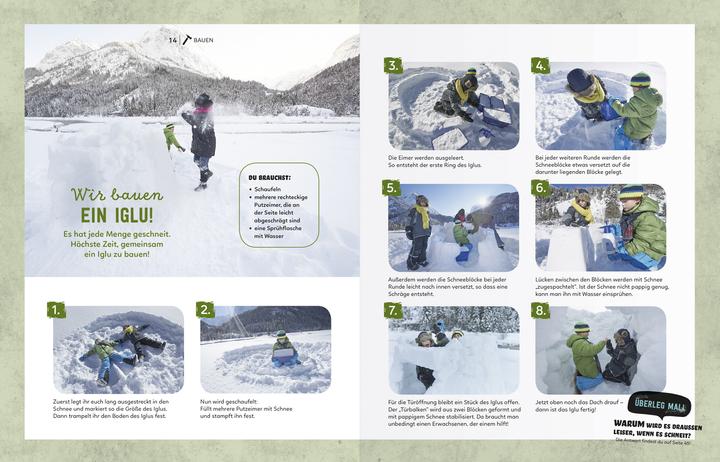 Actual product image Mein Sach- und Mach-Winter-Buch (German, Hannah Kastenhuber, 2018)