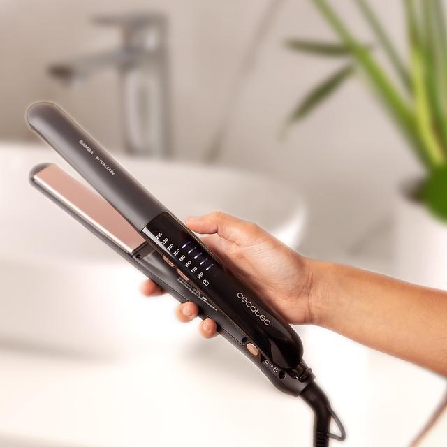 Produktbild Cecotec Bamba RitualCare 1200 HidraProtect Ion Touch Hair Straightener 60W - Tourmaline, Keratin, and Argan (Glätteisen)