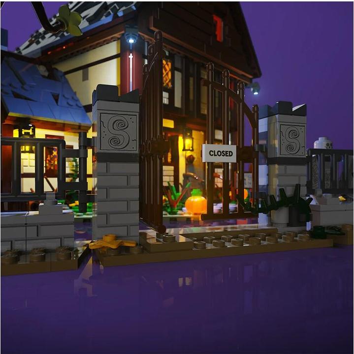 Actual product image Light my bricks LMB 2.0 LEGO® 21341# Disney Hocus Pocus: The Sanderson Sisters's Cottage Light Kit