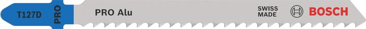 Nutritional values and ingredients Bosch Professional Zubehör PRO Alu T127D jigsaw blade, 100 mm, 100 pcs.