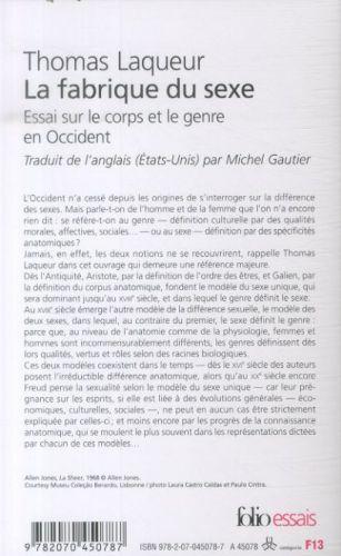 Produktbild La fabrique du sexe : essai sur le corps et le genre en Occident (Französisch, Laqueur Thomas, 2013)
