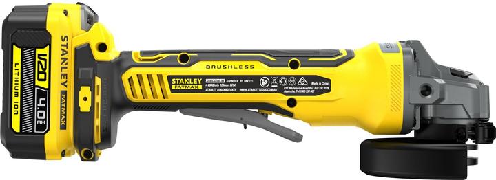 Produktbild Stanley ST-WINKELSCHLEIFER V20 2x4.0Ah 125mm SFMCG700M2K (125 mm)