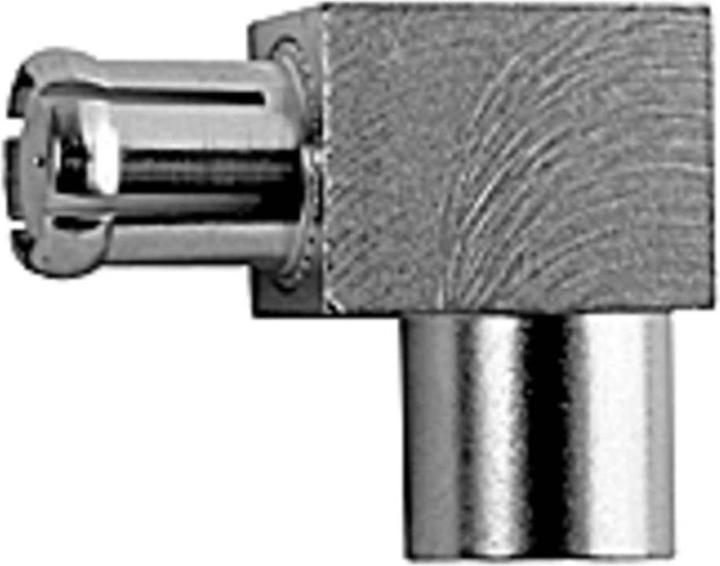 Image du produit Telegärtner Connecteur MCX coudé G10 solder/solder, G10 (UT-141), or