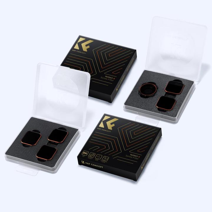 Immagine prodotto K&F Concept Kit filtri CPL+ND (8/16/32/64/1000) (GoPro Hero 9, GoPro Hero 10)