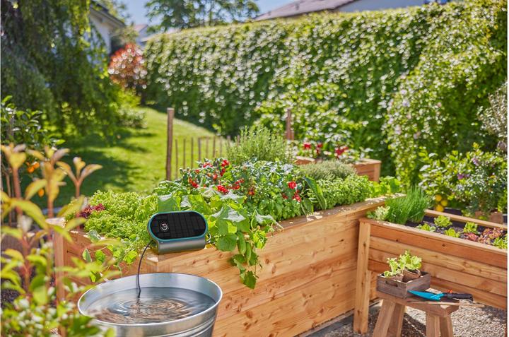 Actual product image Gardena Solar-Bewässerung AquaBloom L Set (Drip irrigation set)