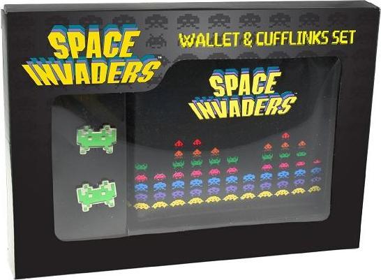Actual product image Space Invaders Cufflinks Set