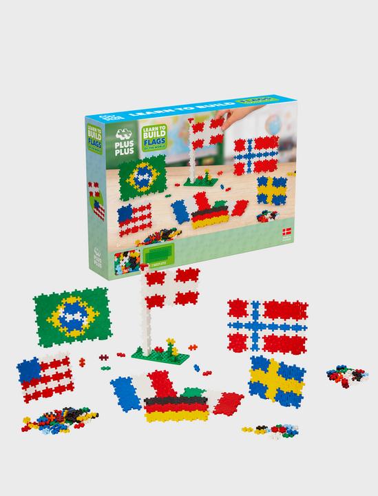 Produktbild Plus-Plus Learn To Build Flags of the World - (3932)