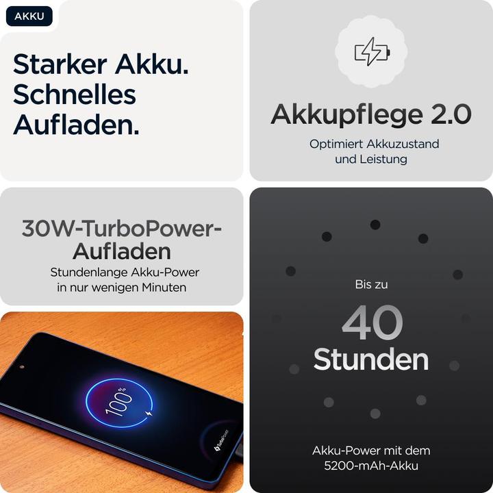 Actual product image Motorola Moto G56 (256 GB, Black Oyster, 6.72", Dual SIM, 50 Mpx, 5G)