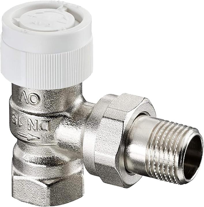 Actual product image Oventrop OV thermostatic valve series AV 9 M 30x1.5, PN 10, angle DN 15