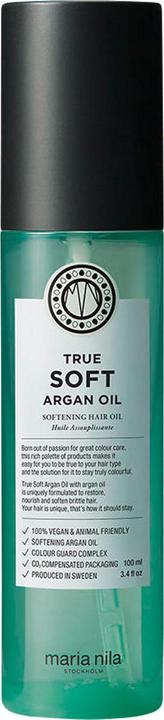 Image du produit Maria Nila Soins et style - Huile d'argan True Soft (100 ml)