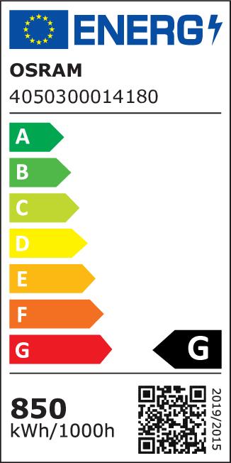 Label énergétique Osram Lampe de studio halogène R7s (800 W, R7)
