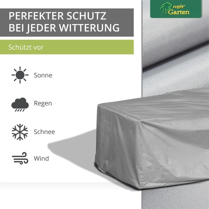 Produktbild Mehr Garten Protect Loungegruppen L-Form asymmetrisch