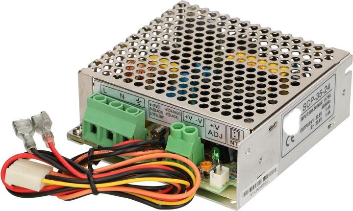 Actual product image Extralink SCP-35-24 power supply with battery charger 27.6V 35W 24V