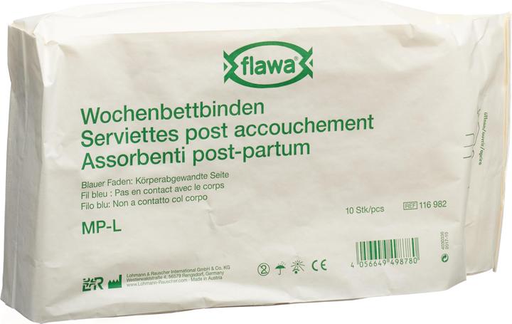 Produktbild Flawa MP-L (10 x, Wochenbettbinden)