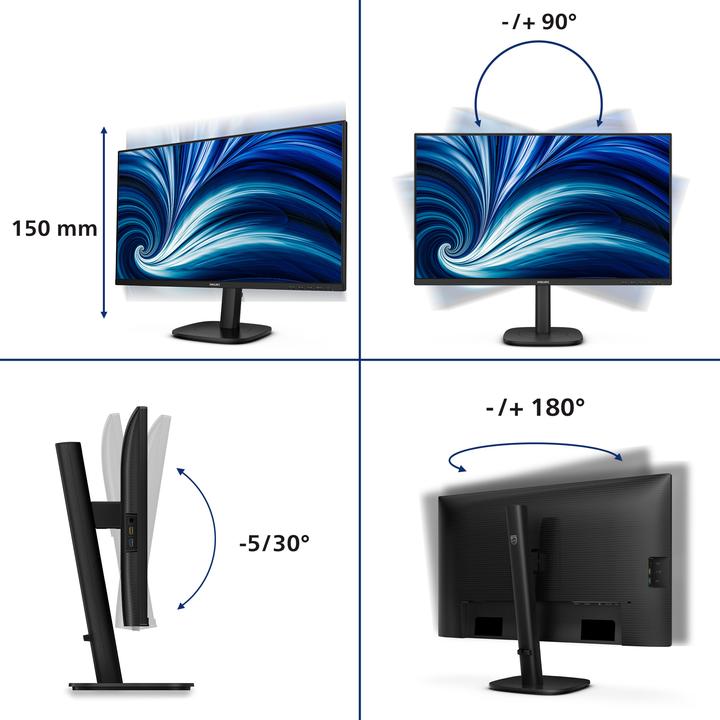 Actual product image Philips 27B2N3500J - 27 inch QHD monitor (2560 x 1440 pixels, 27")
