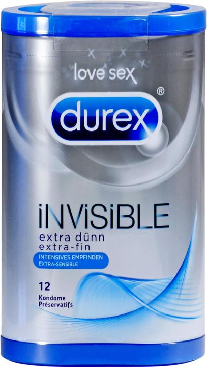 Image du produit Durex Invisible (12 pcs)