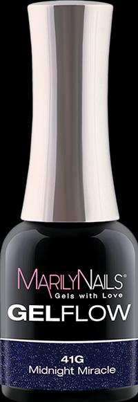 Marily Nails GELFLOW – 41G Midnight Miracle (Midnight Miracle, UV-Gel Lack)