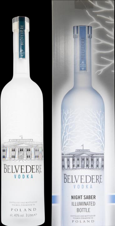 Produktbild Belvedere Vodka Jeroboam Luminous Night Saber mit LED-Beleuchtung (1 x 300 cl)