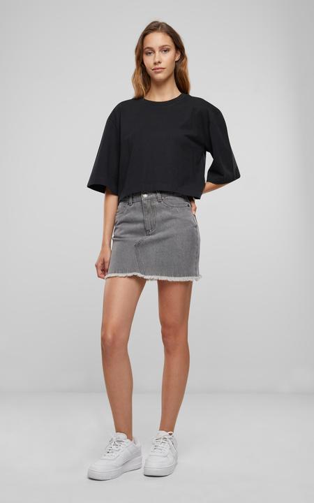 Actual product image Urban Classics Ladies Heavy Organic Oversized Cropped Tee - 142657 (XXL)