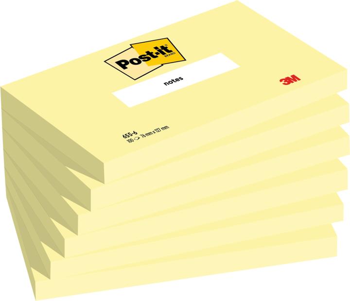 Actual product image Post-it Sticky notes (76 x 127 mm)