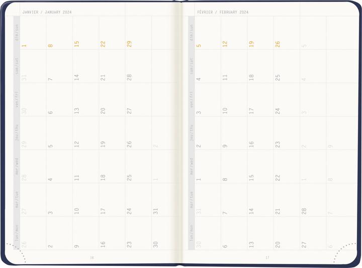 Produktbild Rhodia Webplanner 2024 (10 x 15 cm, Harter Einband)