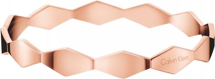 Calvin Klein Bangle Round SnakeXS (19.50 cm, Metall, Leder)