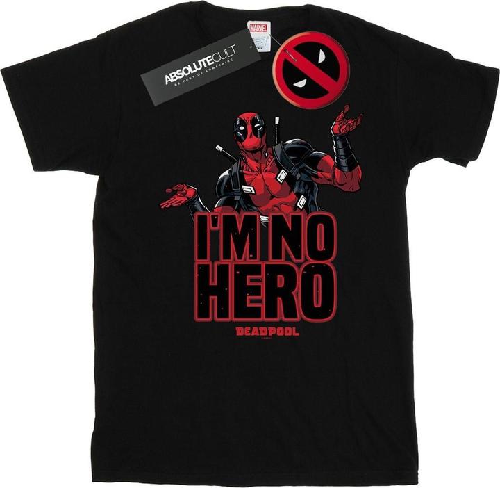 Deadpool I'm No Hero TShirt (XL)