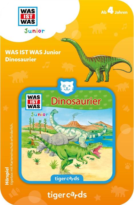 Produktbild Tigermedia tigercard - WAS IST WAS Junior Dinosaurier (Deutsch)