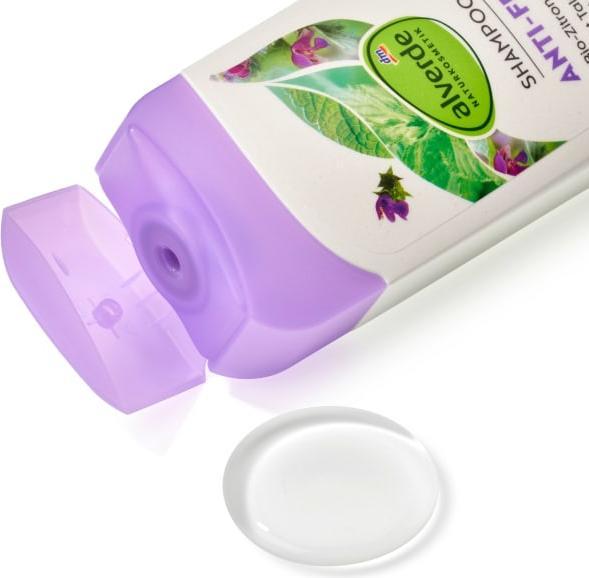 Immagine prodotto dm alverde Shampoo Anti Fett Bio-Brennnessel, Bio-Zitronenmelisse (200 ml, Shampoo liquido)