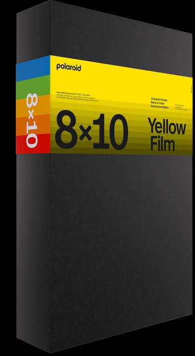 Actual product image Polaroid 8x10 Duochrome Film Black & Yellow (8x10)